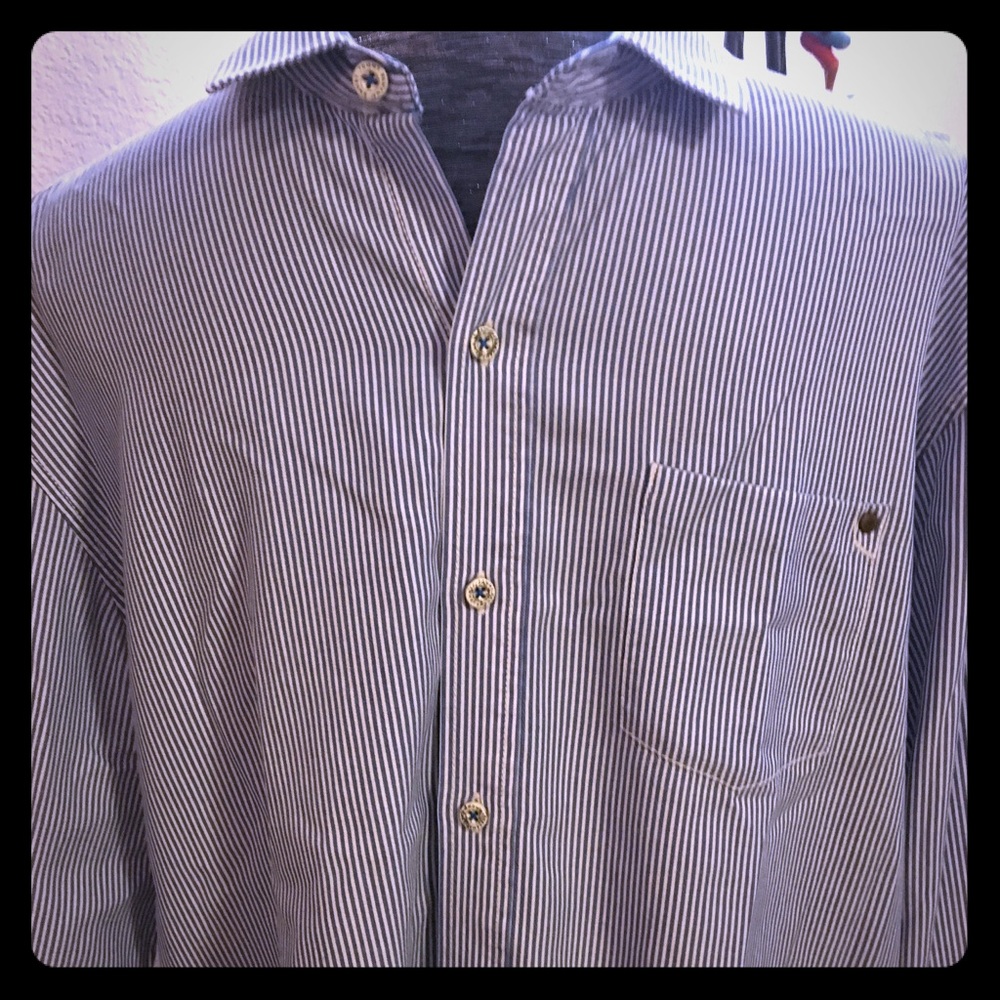 Tommy Bahama Men’s stripped Polo Shirt